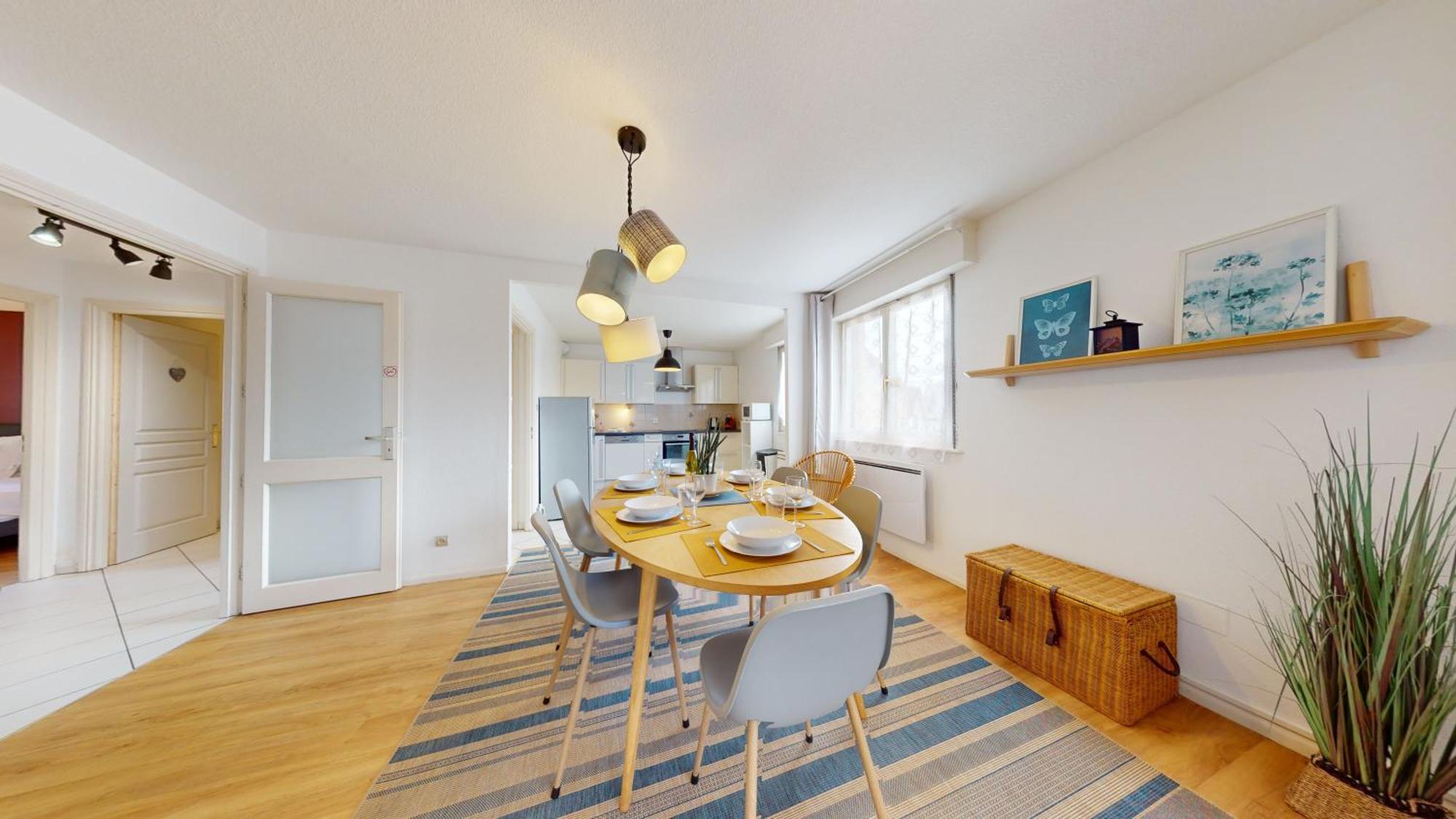 קולמר Elegance, Appartement 6 Pers 1 Parking מראה חיצוני תמונה