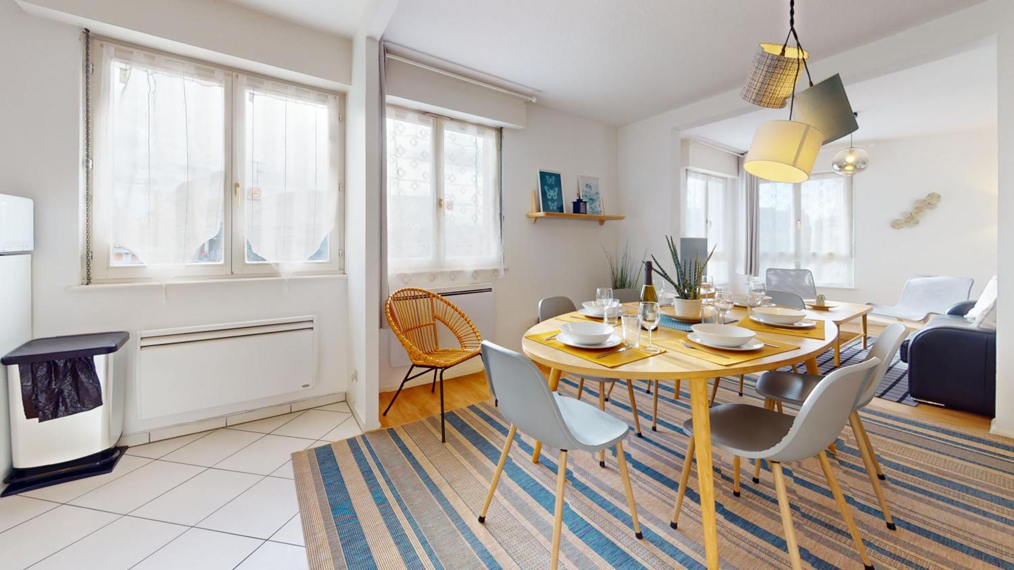 קולמר Elegance, Appartement 6 Pers 1 Parking מראה חיצוני תמונה