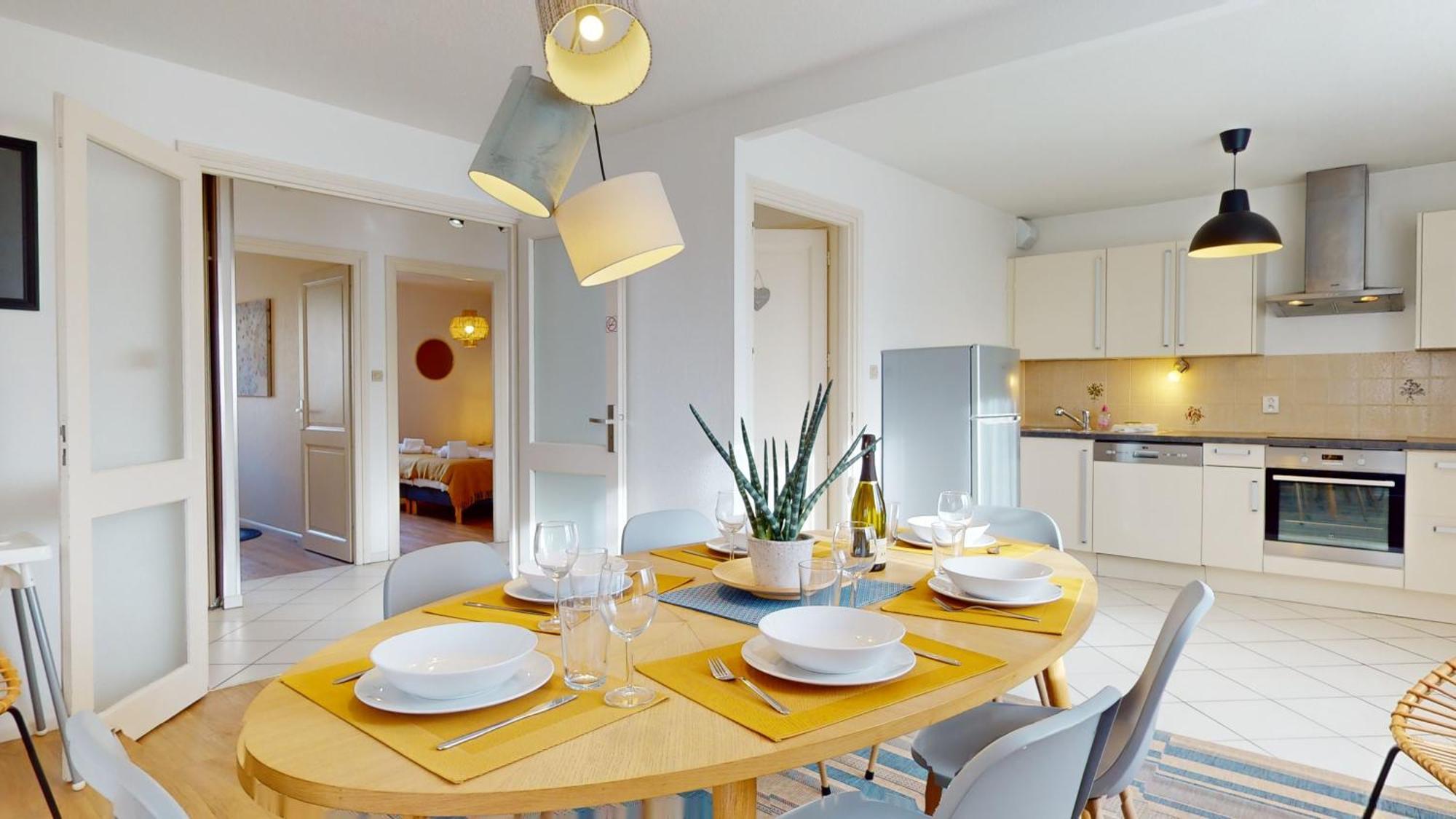 קולמר Elegance, Appartement 6 Pers 1 Parking מראה חיצוני תמונה