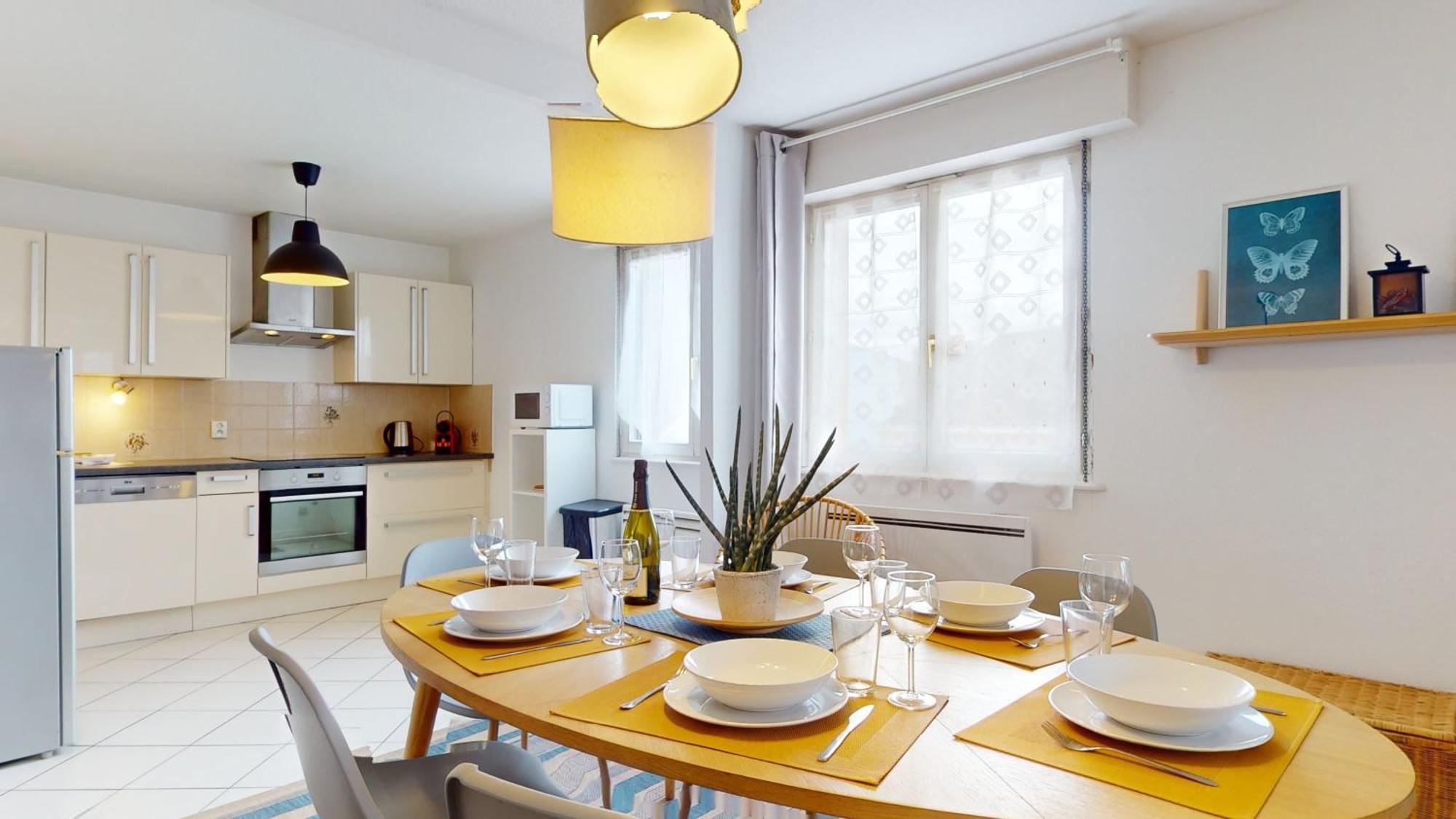 קולמר Elegance, Appartement 6 Pers 1 Parking מראה חיצוני תמונה